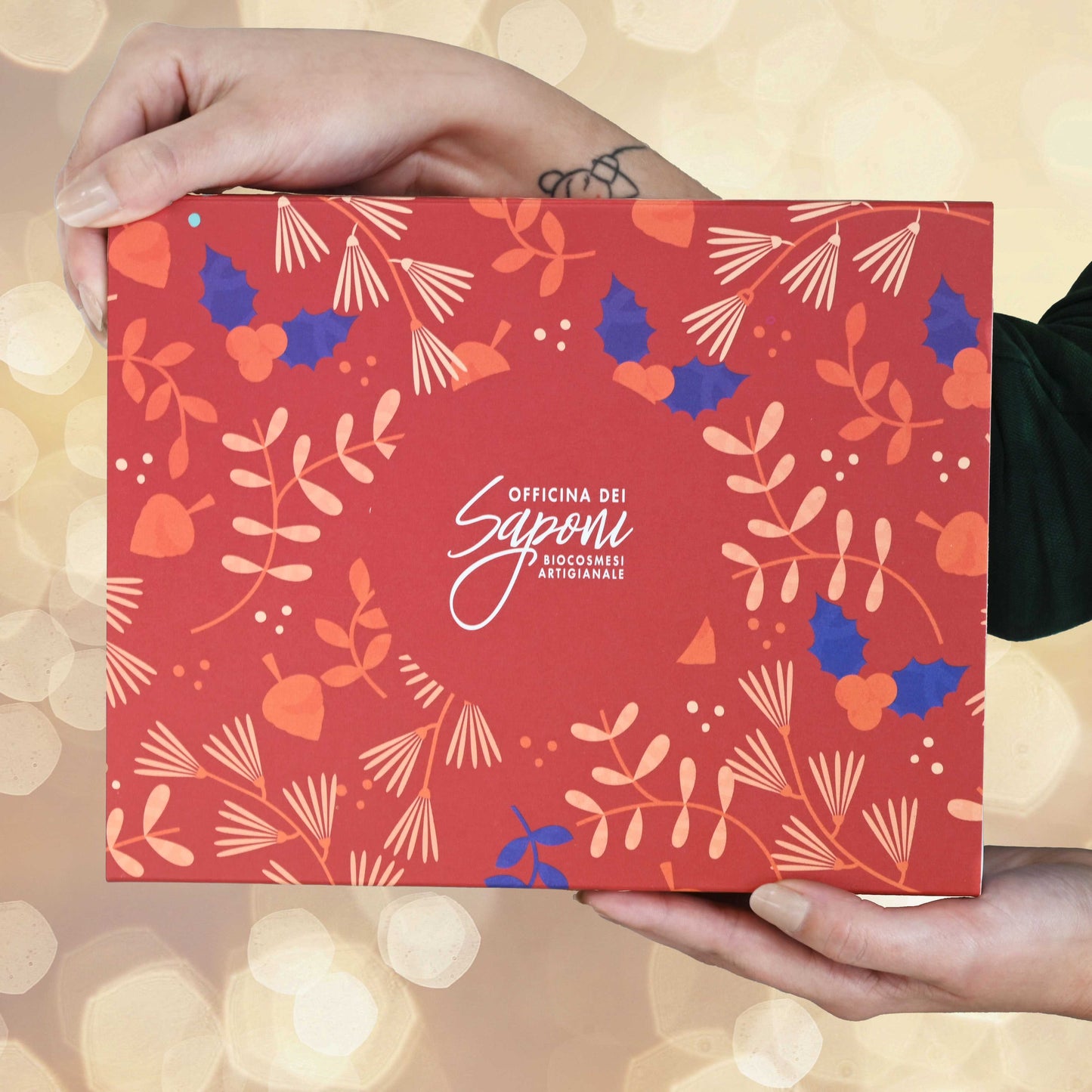 Big box di Natale fai da te ROSSA