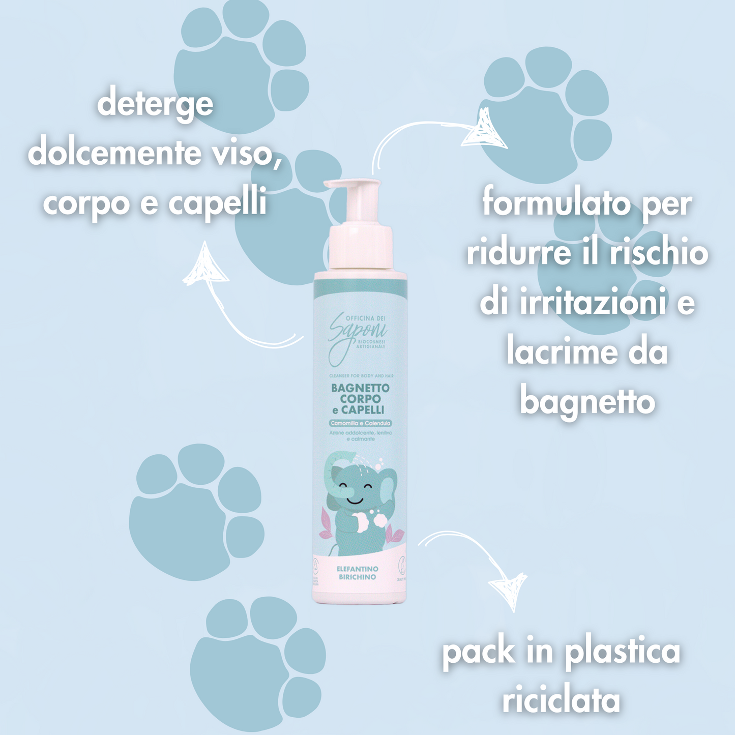 B2B - Bagnetto Corpo & Capelli Camomilla e Calendula