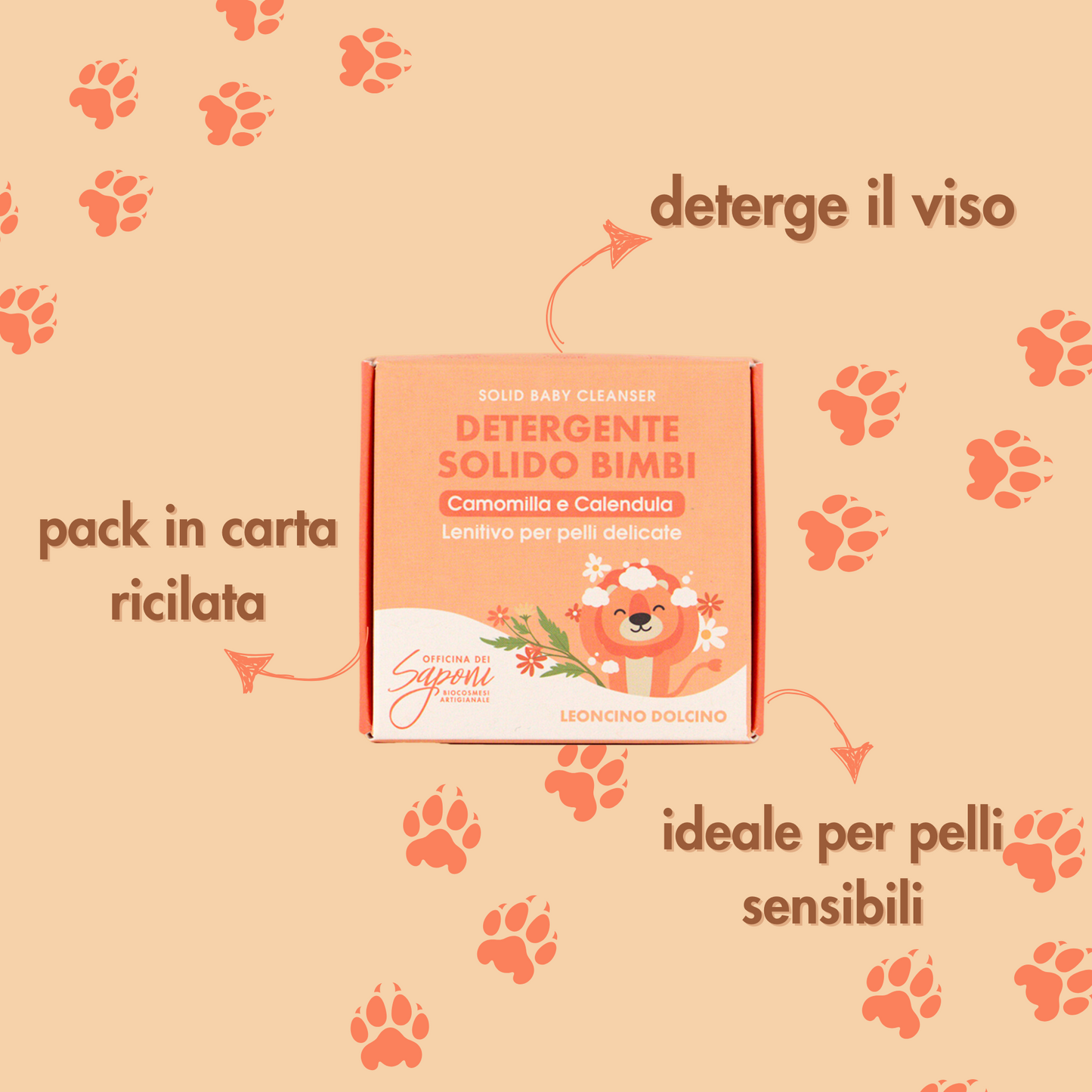 B2B - Detergente Solido Bimbi Camomilla e Calendula