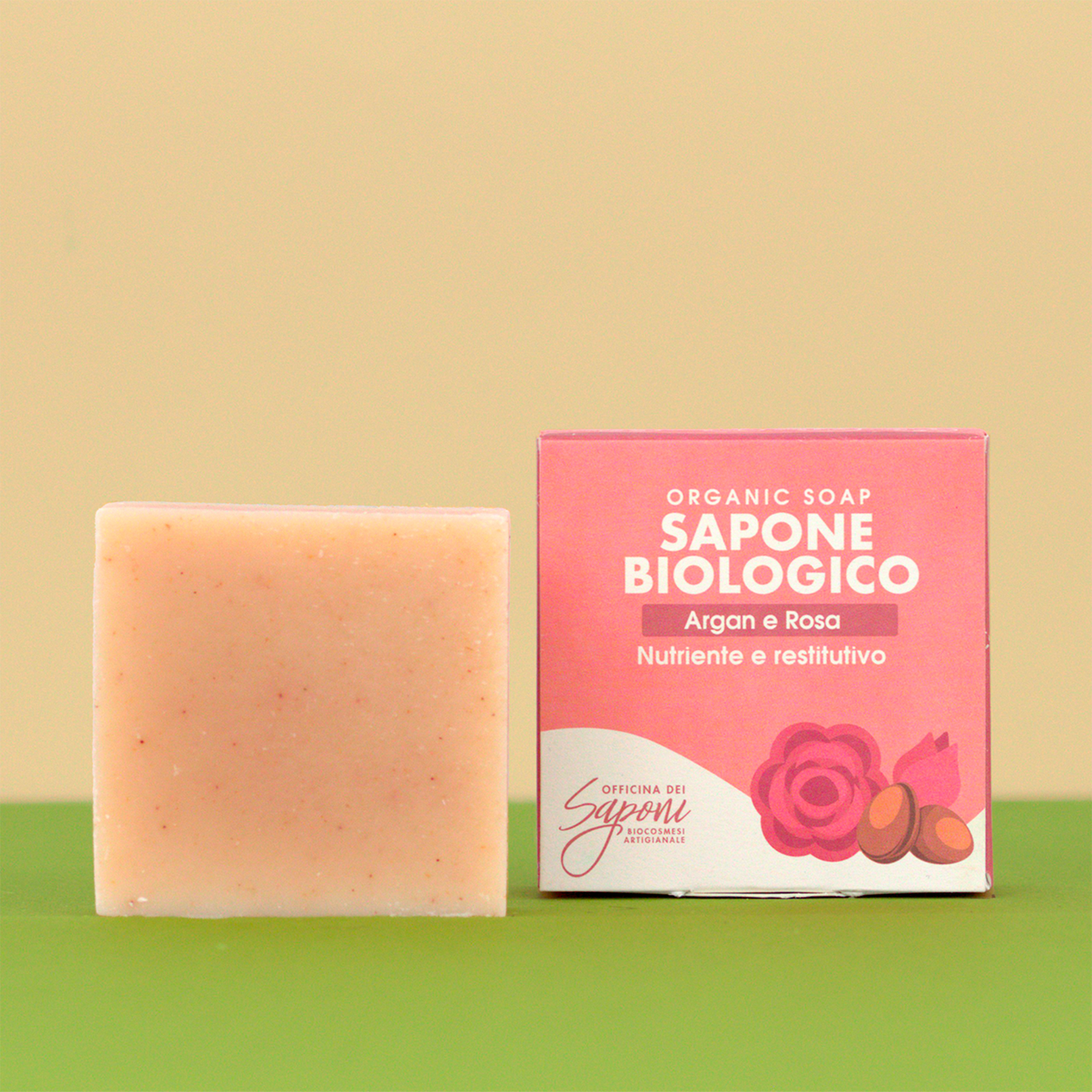 B2B - Sapone Biologico Argan e Rosa