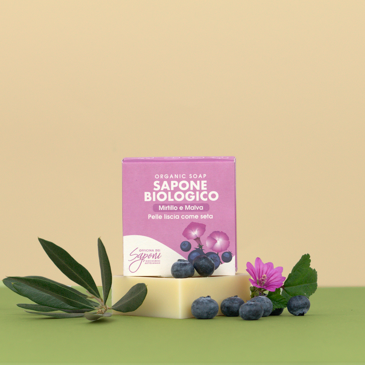 B2B - Sapone Biologico Mirtillo e Malva