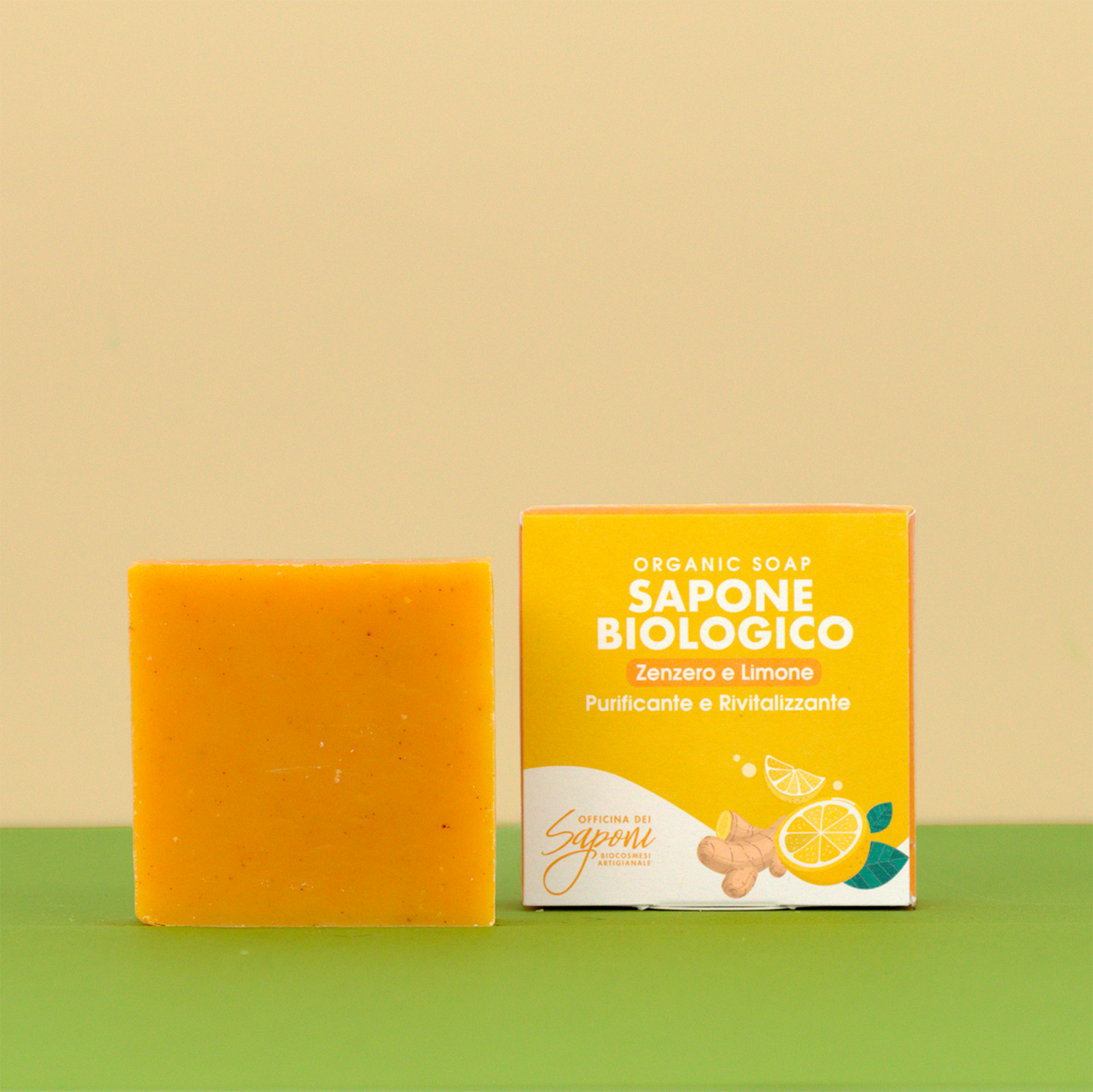 B2B - Sapone Biologico Zenzero e Limone