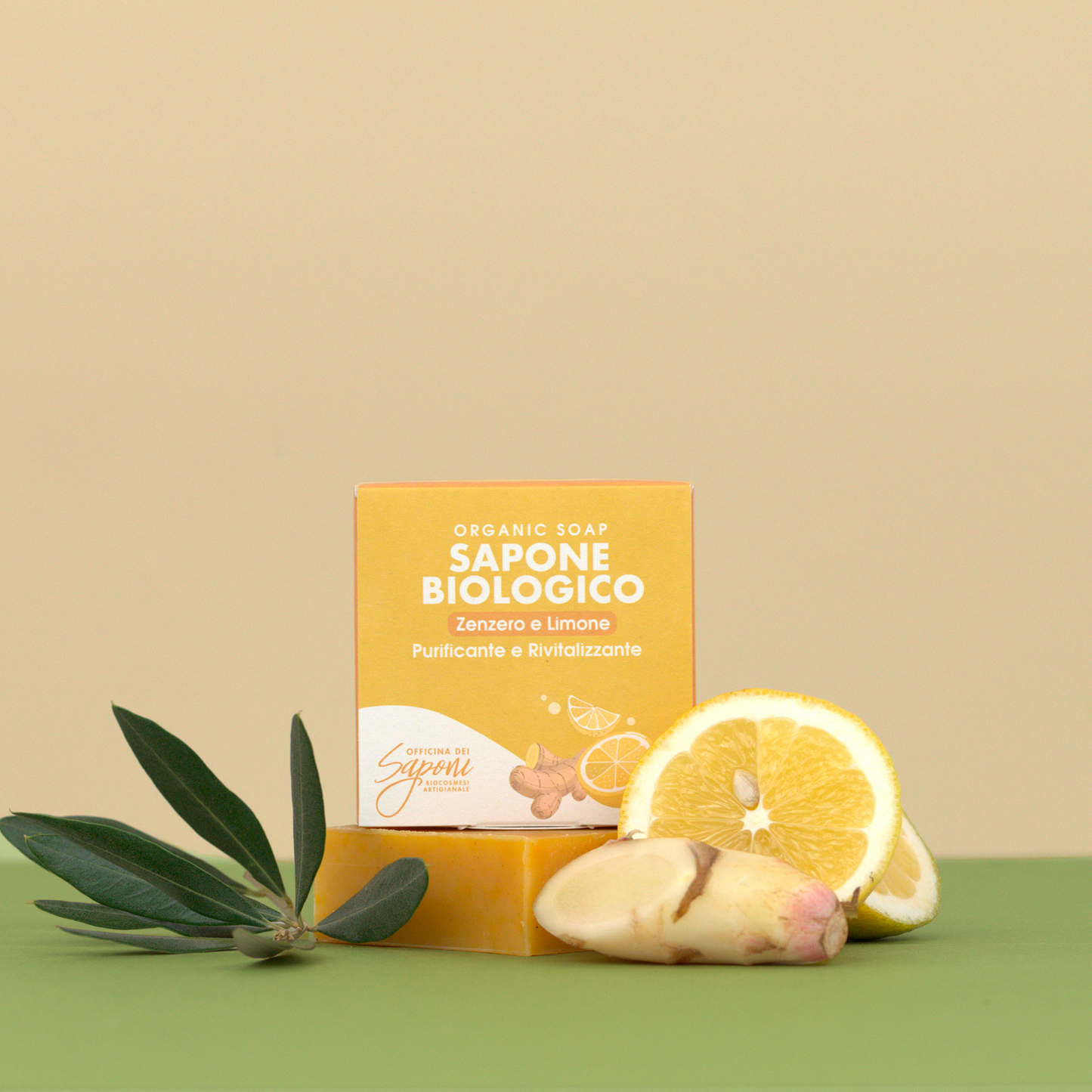 B2B - Sapone Biologico Zenzero e Limone