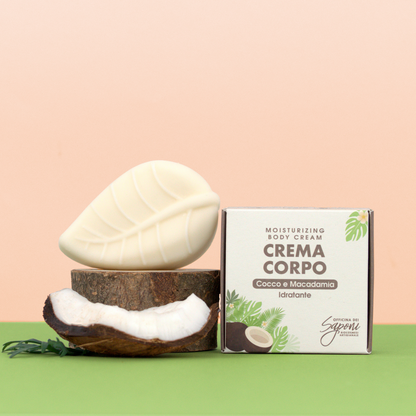 Crema corpo solida Cocco e Macadamia