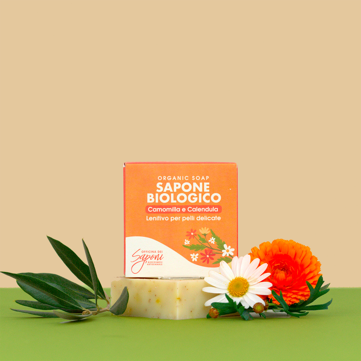 B2B - Sapone Biologico Camomilla e Calendula