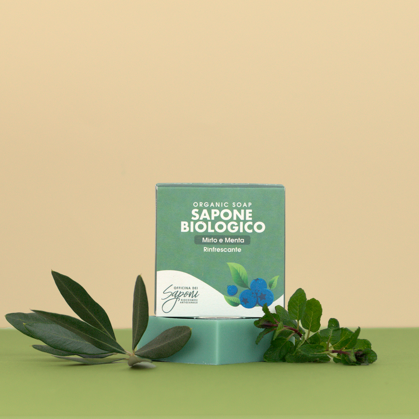 B2B -  Sapone Biologico Mirto e Menta