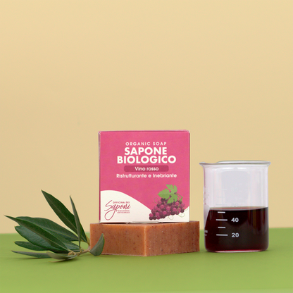 B2B - Sapone Biologico Vino Rosso