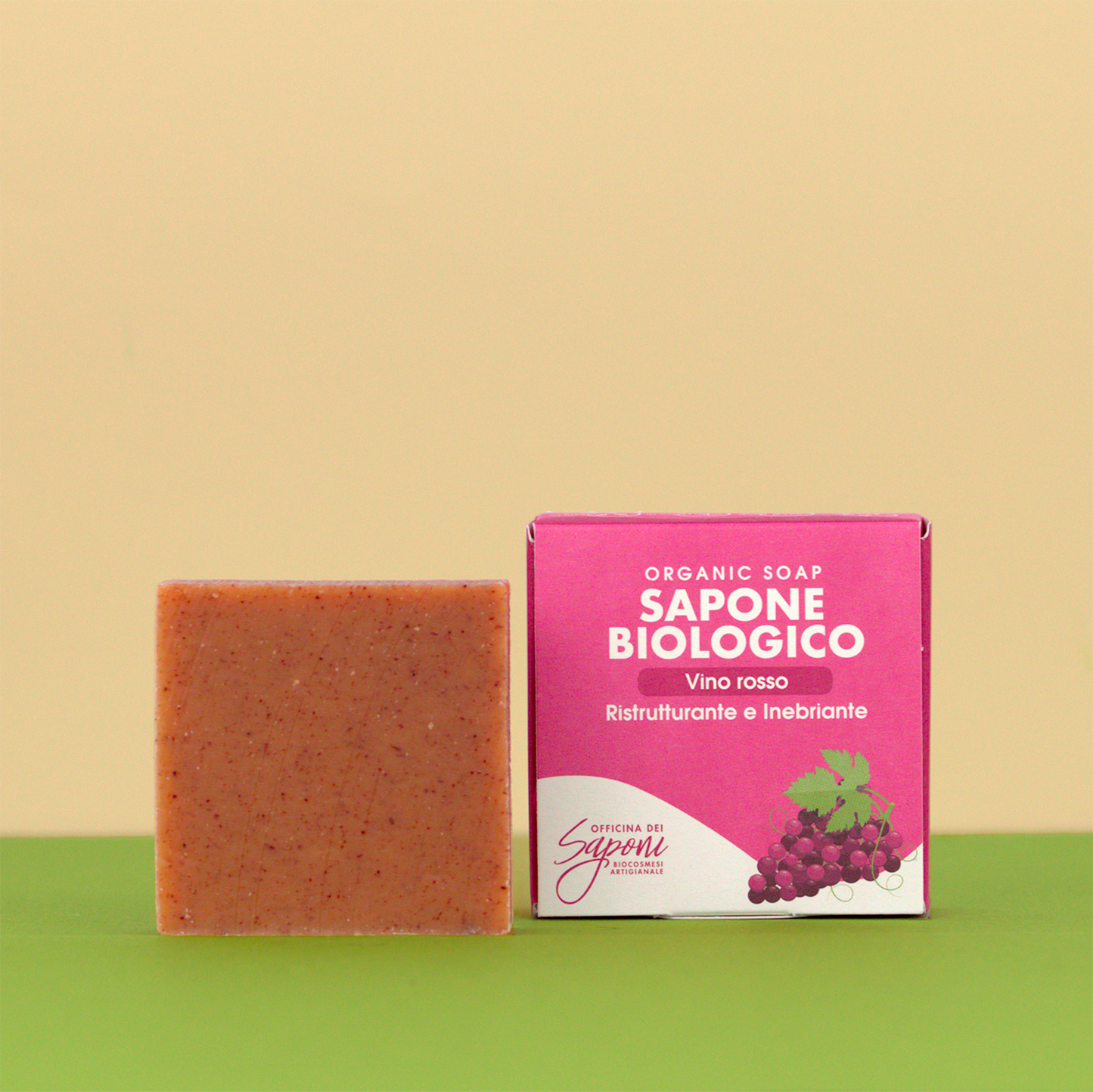 B2B - Sapone Biologico Vino Rosso